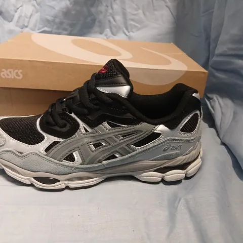 ASICS GEL-NYC MEN'S SHOES – BLACK/GREY (UK 7, US 8)