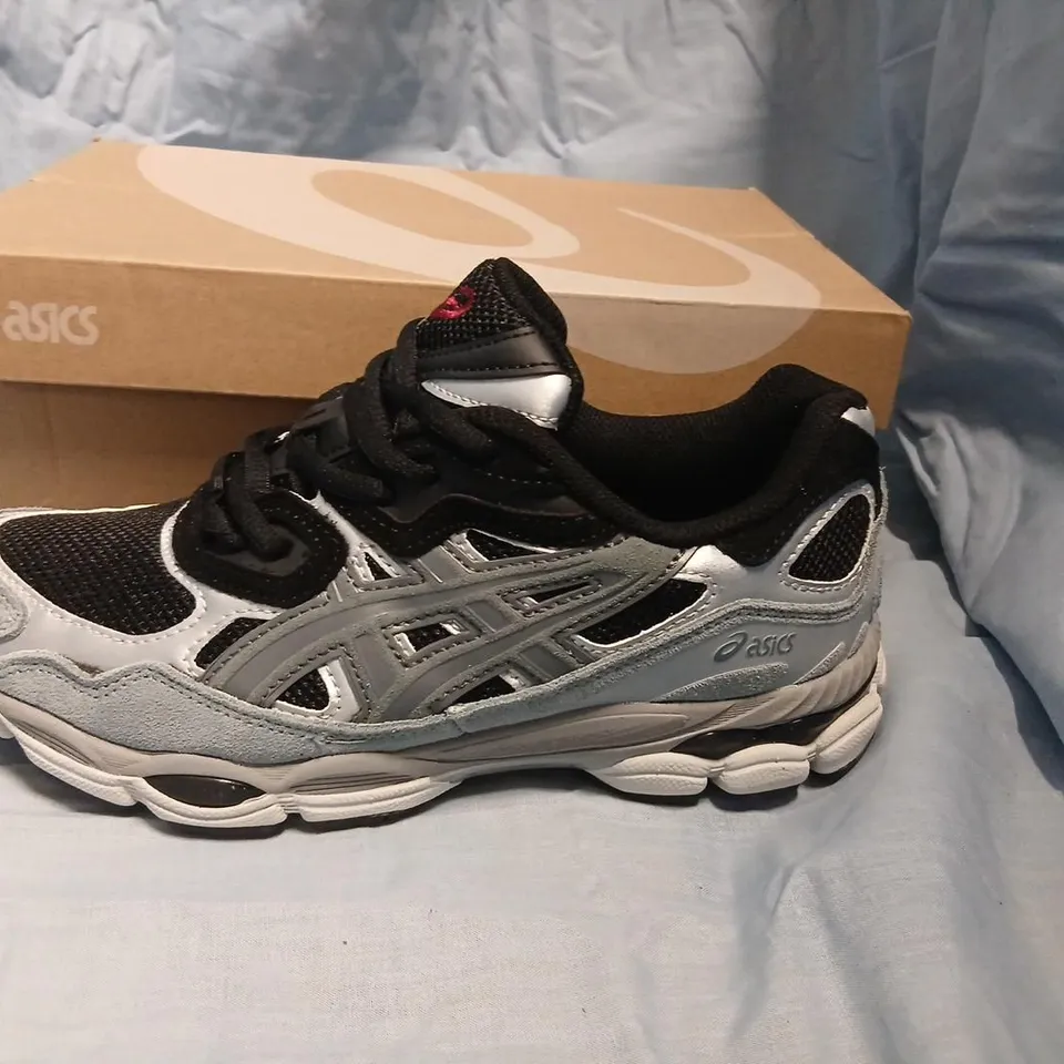 ASICS GEL-NYC MEN'S SHOES – BLACK/GREY (UK 7, US 8)