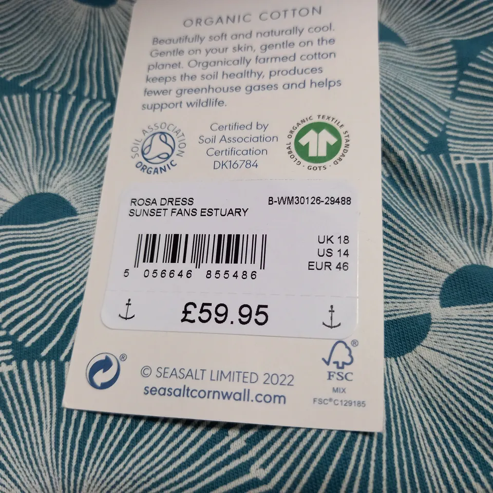SEASALT CORNWALL ROSA DRESS - UK 18