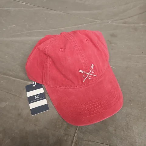 CREW CLOTHING COMPANY CREW CAP IN CHERRY 