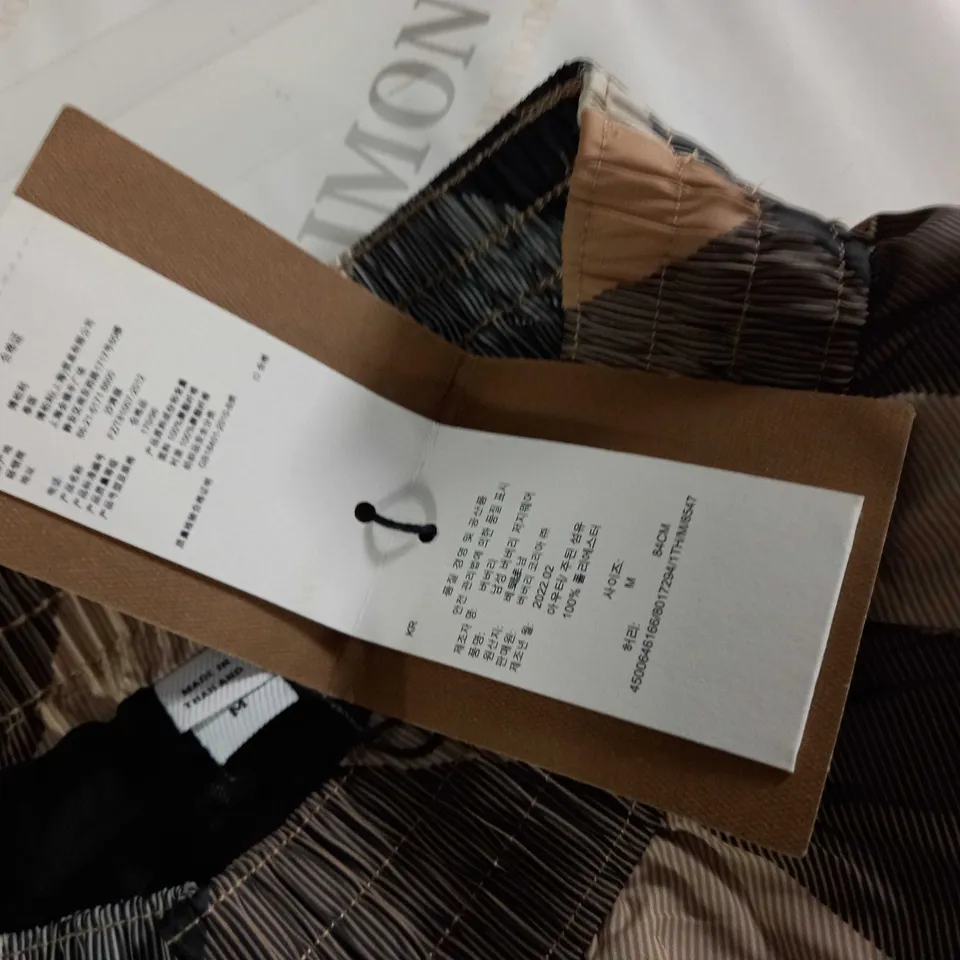 BURBERRY ARCHIVE BROWN SHORTS - M