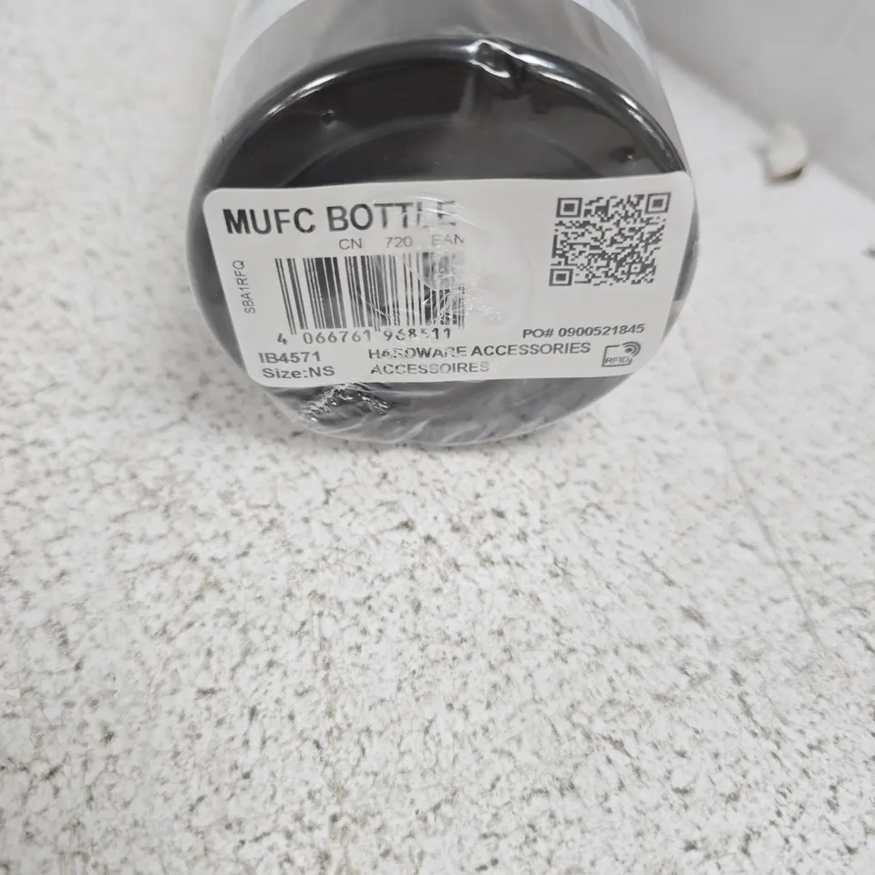 ADIDAS MANCHESTER UNITED FOOTBALL CLUB BLACK SPORTS BOTTLE