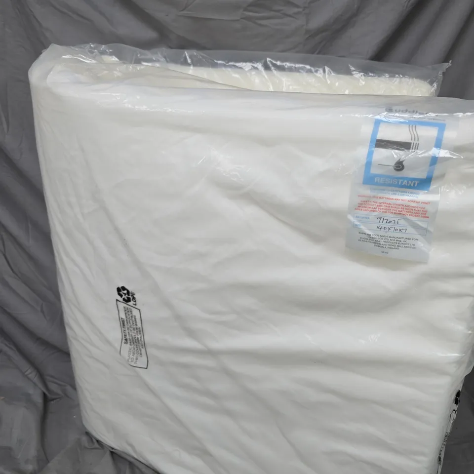 CUDDLE CO LULLABY COT BED MATTRESS