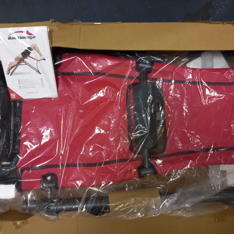 BACKLOUNGE 2-IN-1 INVERSION TRAINER - BLACK/RED