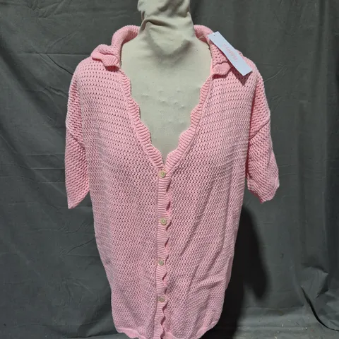 STARFIT ELLA SHIRT/DRESS IN PINK SIZE S/M