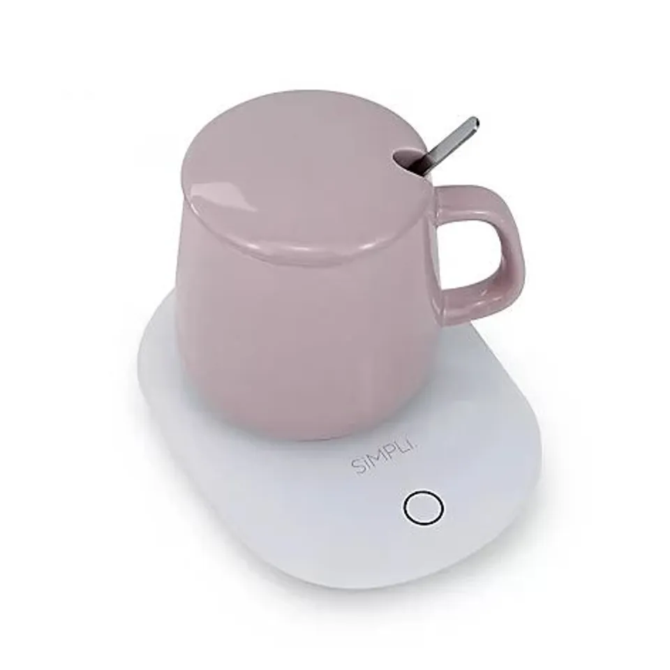 SIMPLI SET OF 2 MUG & WARMER TRAY IN GIFT BOXES