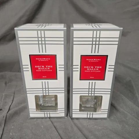 APPROXIMATELY 10 BOXED HOMEWORX REED DIFFUSERS 