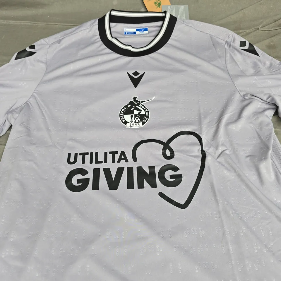 BRISTOL ROVERS FC AWAY JERSEY - SIZE XL