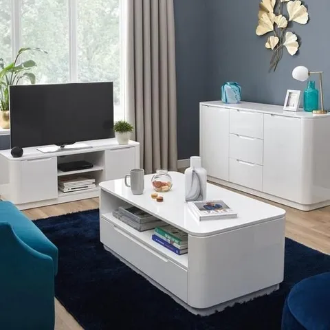 BOXED GLEAM TV UNIT - COLLECTION ONLY