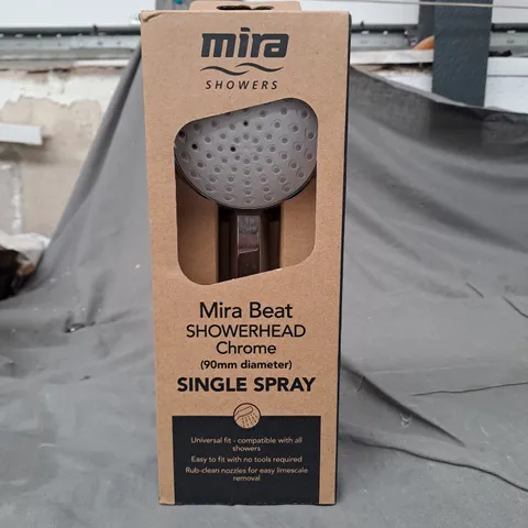 MIRA SHOWERS MIRA BEAT SHOWERHEAD - CHROME - 90MM DIAMETER