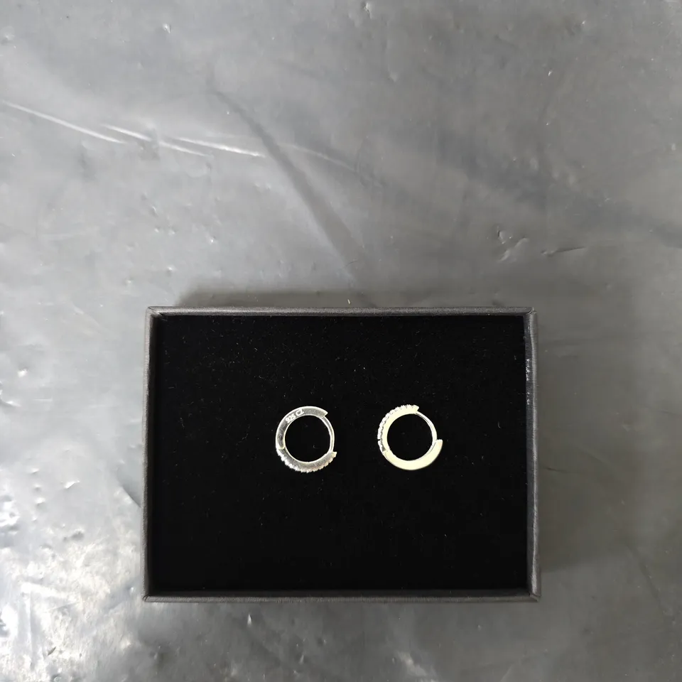 SIMPLY SILVER MINI HOOP EARRINGS