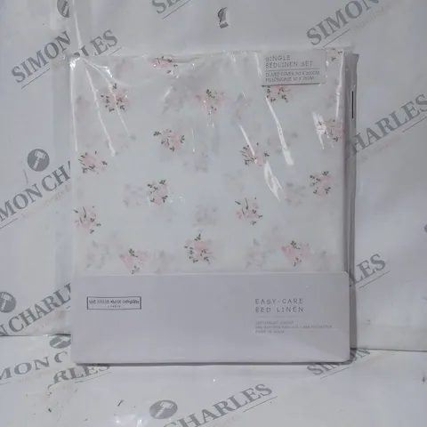 THE LITTLE WHITE COMPANY SINGLE BEDLINEN SET