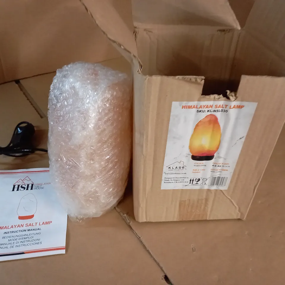 HIMALAYAN SALT LAMP - 4/6 KG