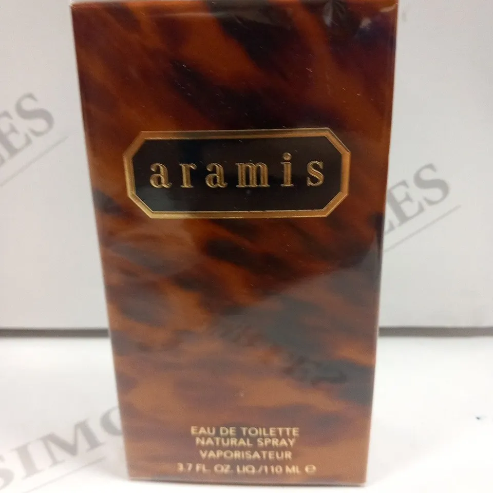 BOXED AND SEALED ARAMIS EAU DE TOILETTE, 110ML