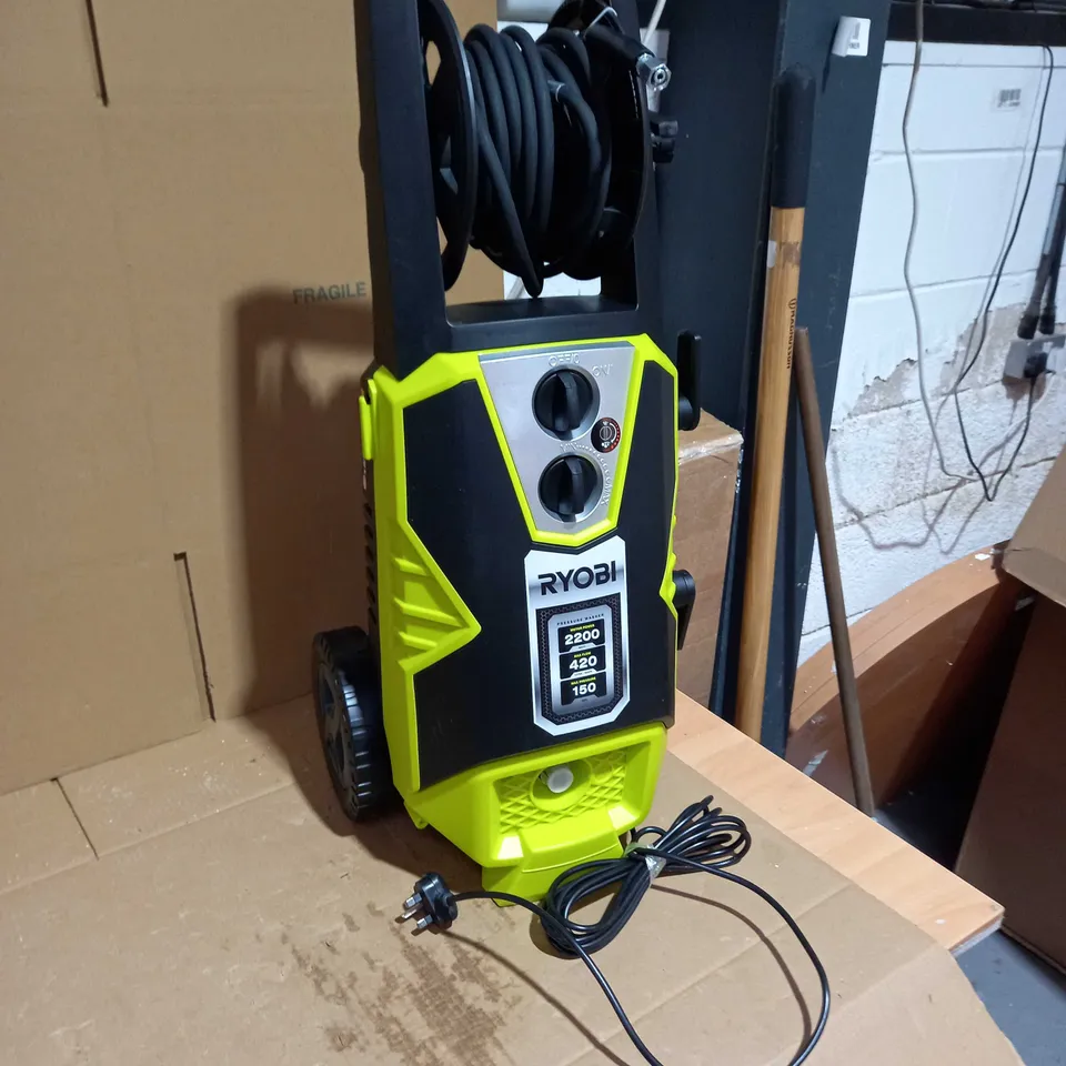 RYOBI RPW150XRB CORDED PRESSURE WASHER - COLLECTION ONLY