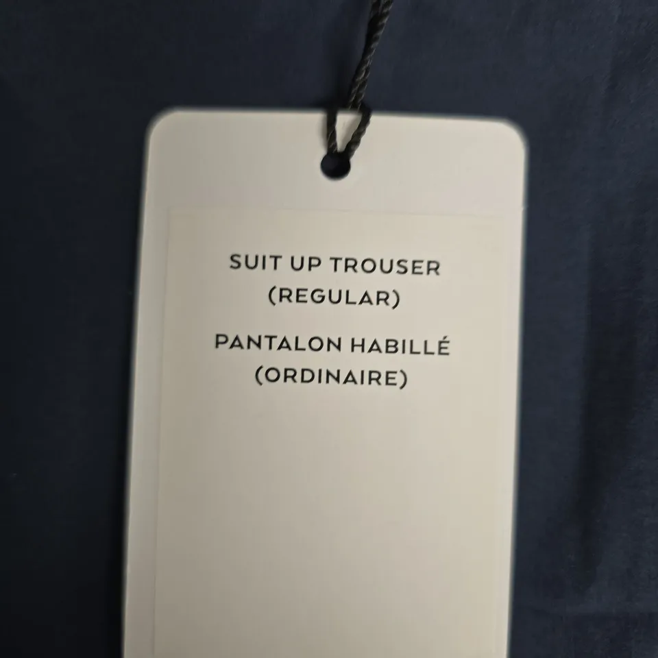 ALO YOGA NAVY SUIT UP TROUSERS (REGULAR) XS – WOMEN'S PANTS