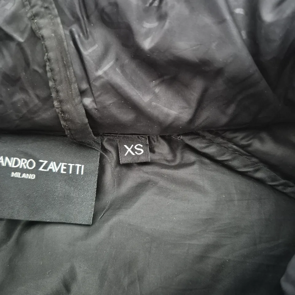 ALESSANDRO ZAVETTI MILANO PUFFER GILET – BLACK, XS