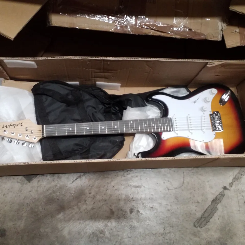 BOXED DISPLAY4TOP FULL-SIZE ELECTRIC GUITAR - SUNBURST