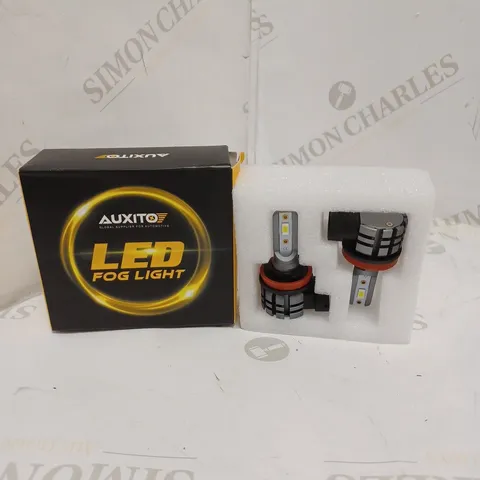AUXITO LED H11/H8/H16 6500K WHITE LED FOG LIGHTS