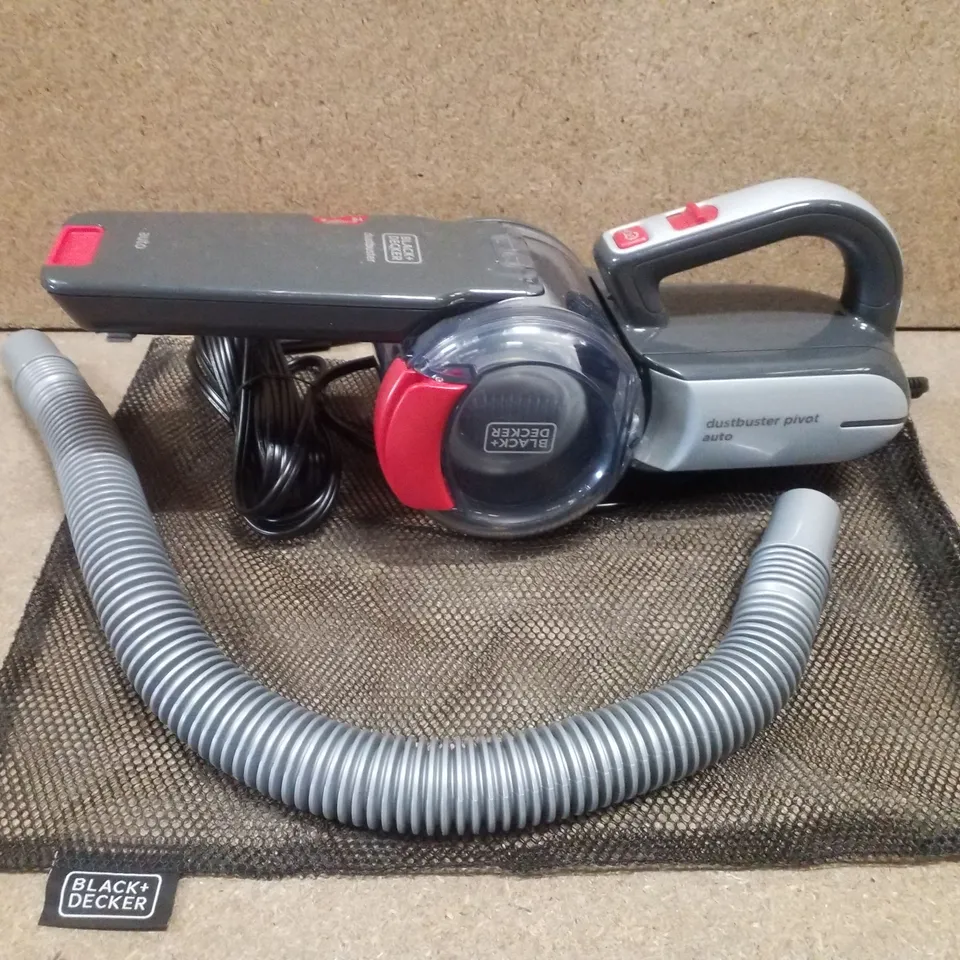 BOXED BLACK+DECKER DUSTBUSTER PIVOT AUTO