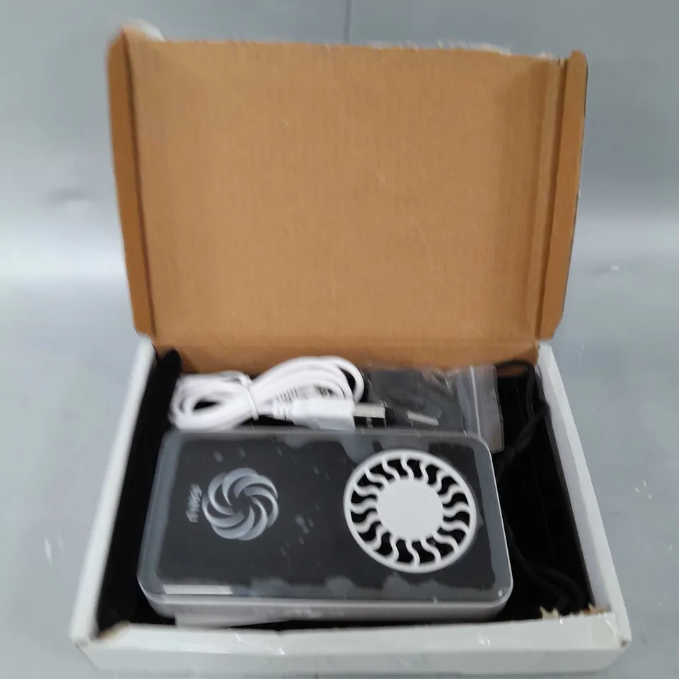  BOXED 2X FAN U PORTABLE & RECHARGEABLE FANS