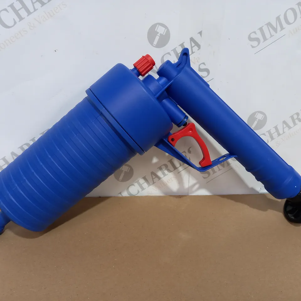 BOXED TOILET PLUNGER SET, AIR DRAIN BLASTER, SINK PLUNGER, DRAIN CLOG REMOVER TOOL, HIGH PRESSURE DRAIN