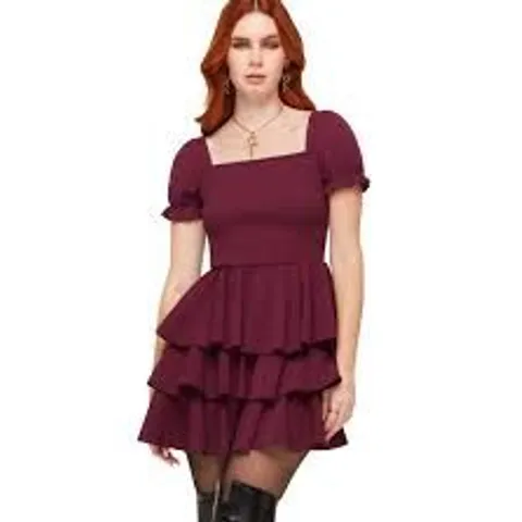 LOT OF 5 BRAND NEW KILLSTAR THORNED KISS MINI DRESSES IN PURPLE - ASSORTED SIZES