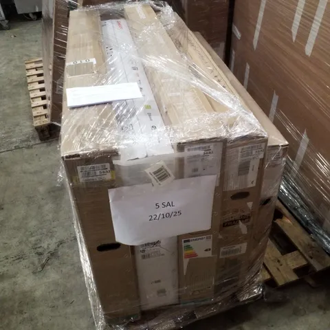 PALLET OF 5 ASSORTED DAMAGED TVS INCLUDING