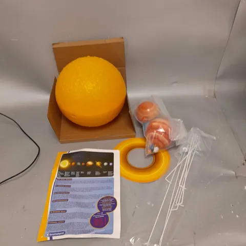 BOXED BRAINSTORM TOYS REMOTE CONTROL ILLUMINATED SOLAR SYSTEM