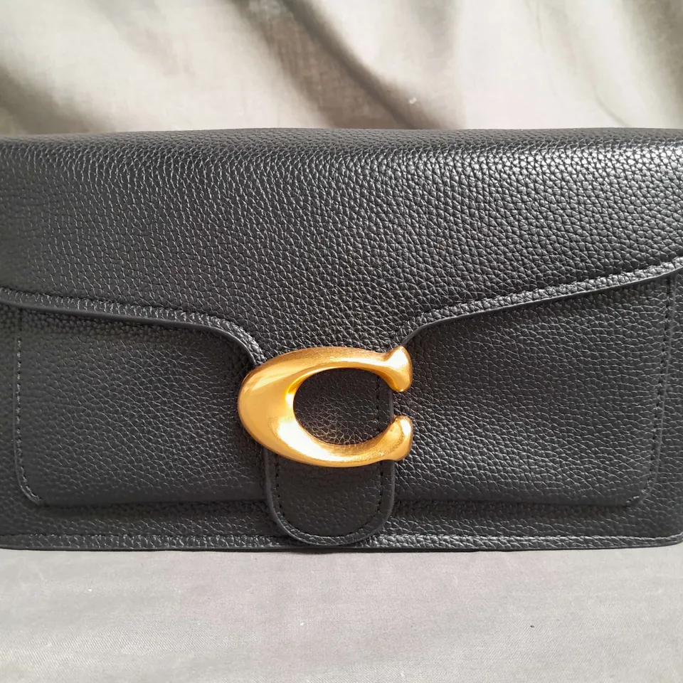 COACH CROSS BODY BLACK BAG