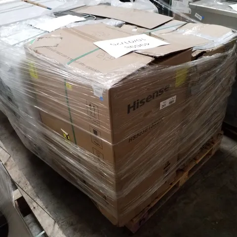 PALLET OF APPROXIMATELY 4 UNPROCESSED RAW RETURN WHITE GOODS TO INCLUDE