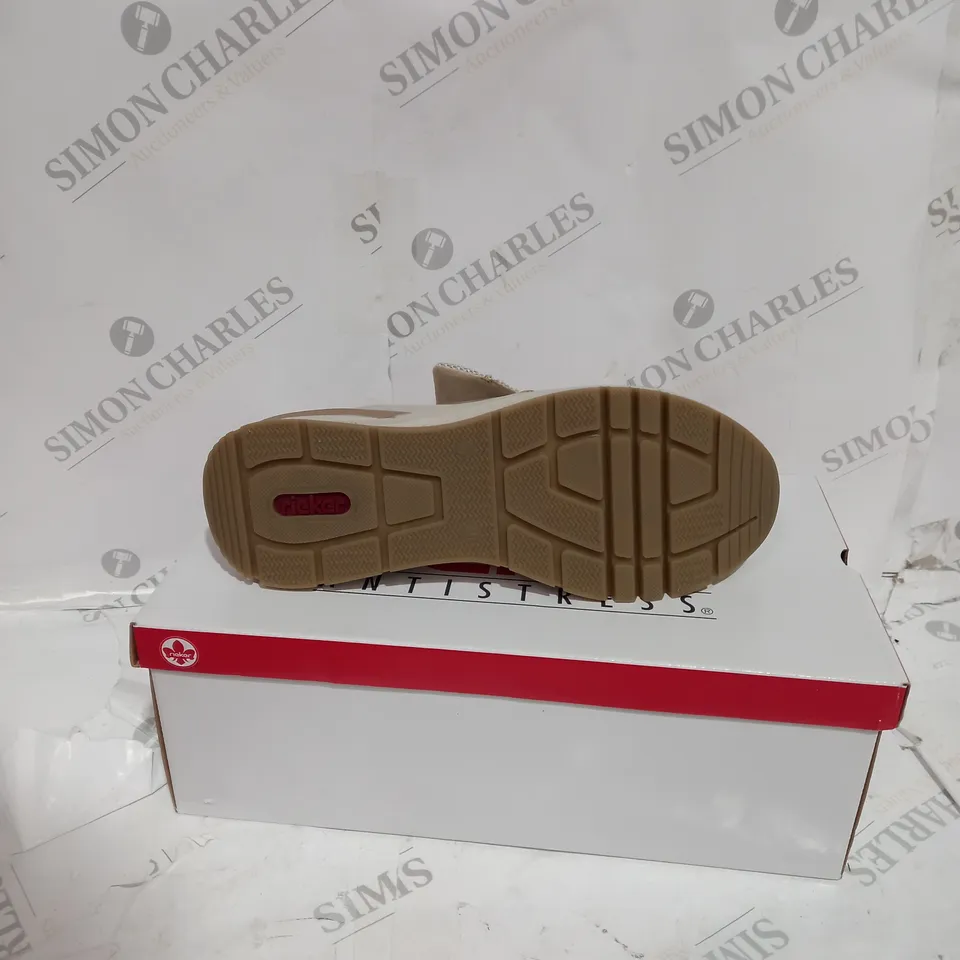 BOXED RIEKER MEMOSOFT SNEAKERS SIZE 6.5