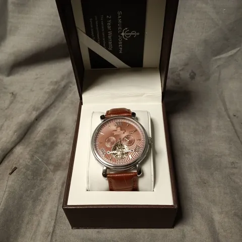 SAMUEL JOSEPH AUTOMATIC LIMITED EDITION SILVER WATCH