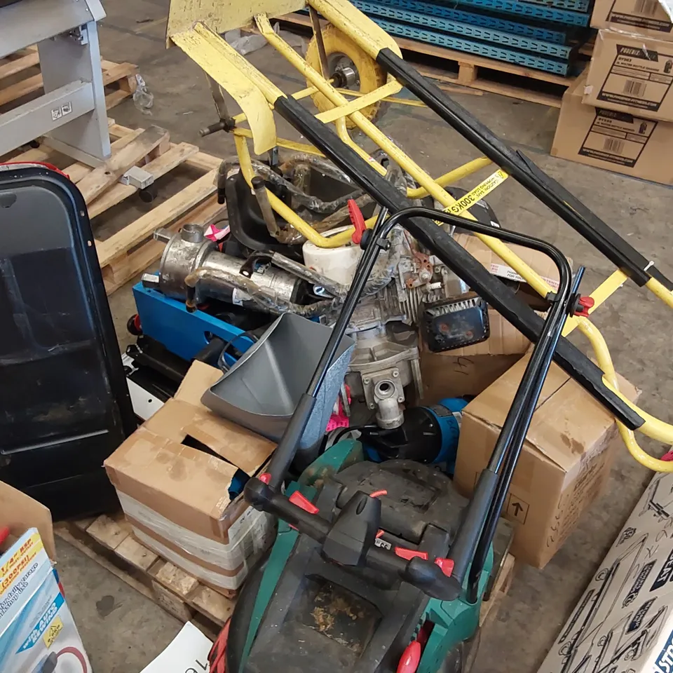 PALLET OF ASSORTED TOOLS/MACHINERY 