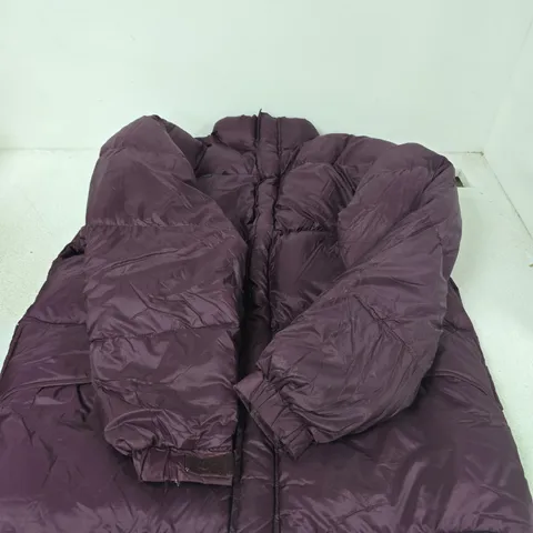 COLUMBIA SPORTSWEAR COMPANY MEN'S TALL PUFFER JACKET – PURPLE, UK L