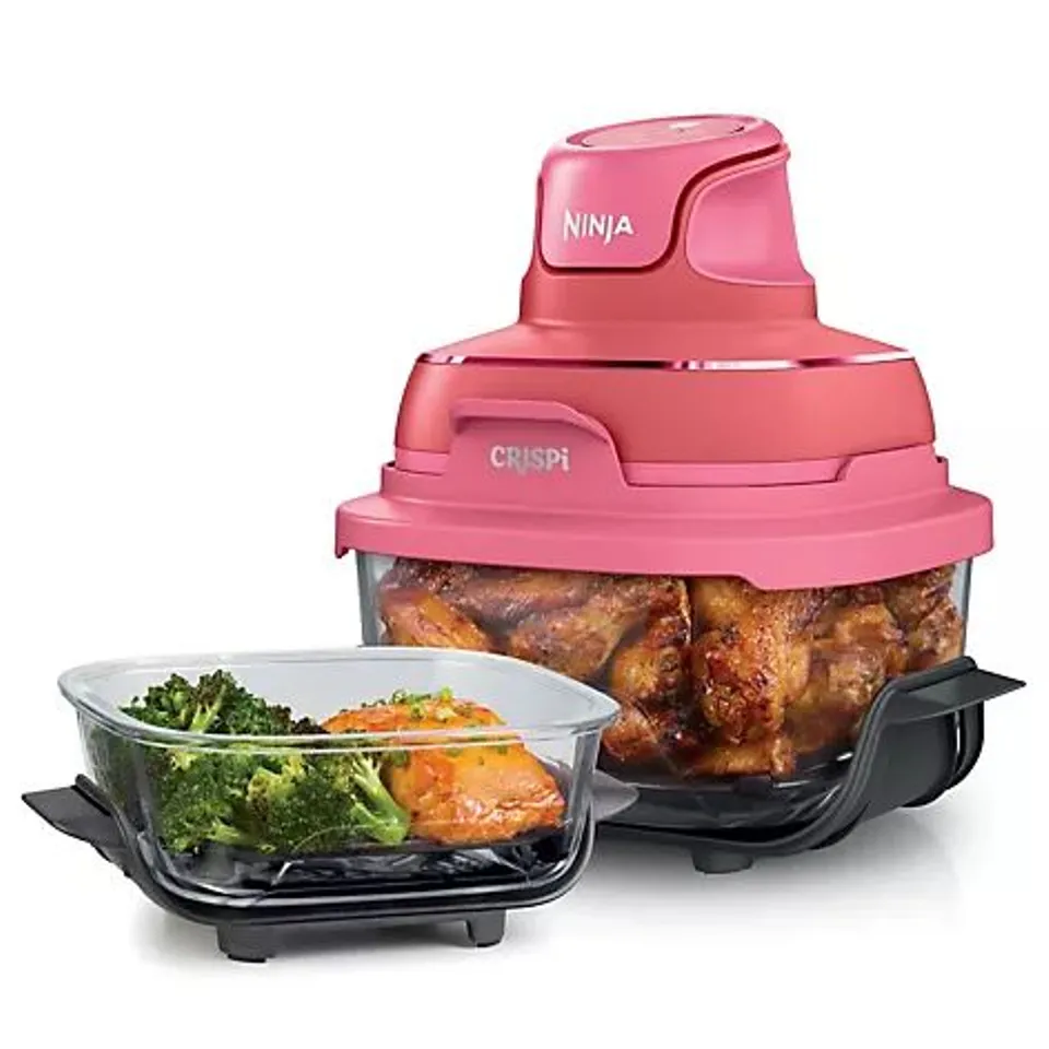 BOXED NINJA CRISPI 4 IN 1 PORTABLE GLASS AIR FRYER