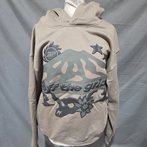 BROKEN PLANET OFF THE GIRD MEDIUM CINDER BROWN HOODIE