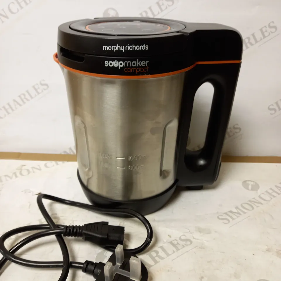 MORPHY RICHARDS COMPACT SOUP MAKER 