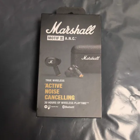 Marshall Motif II A.N.C. True Wireless Earbuds – Boxed