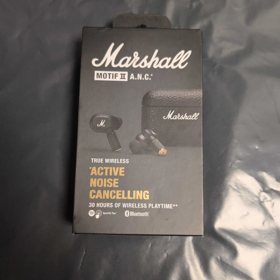 Marshall Motif II A.N.C. True Wireless Earbuds – Boxed