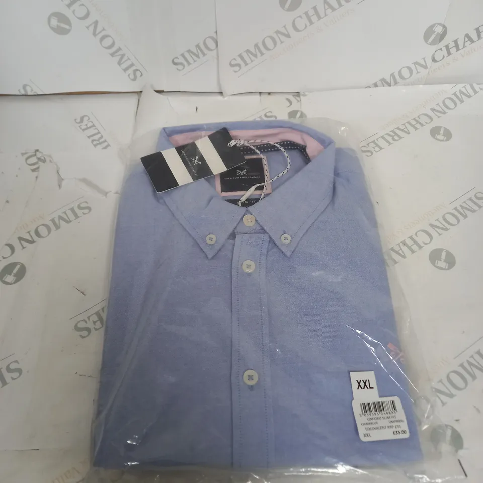 BAGGED CREW CLOTHING COMPANY BUTTON SHIRT SIZE XXL