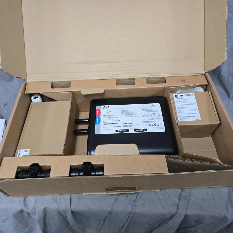 MIRA PLATINUM DIGITAL SHOWER SYSTEM - BOXED