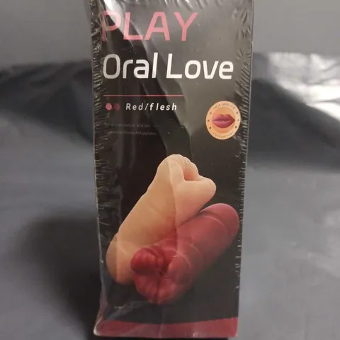 SEALED PLAY ORAL LOVE - RED/FLESH