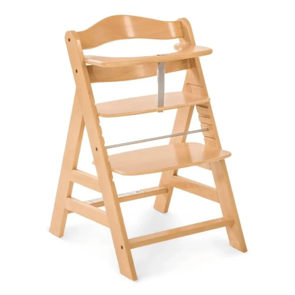 BOXED HAUCK ALPHA+ WOODEN HIGHCHAIR