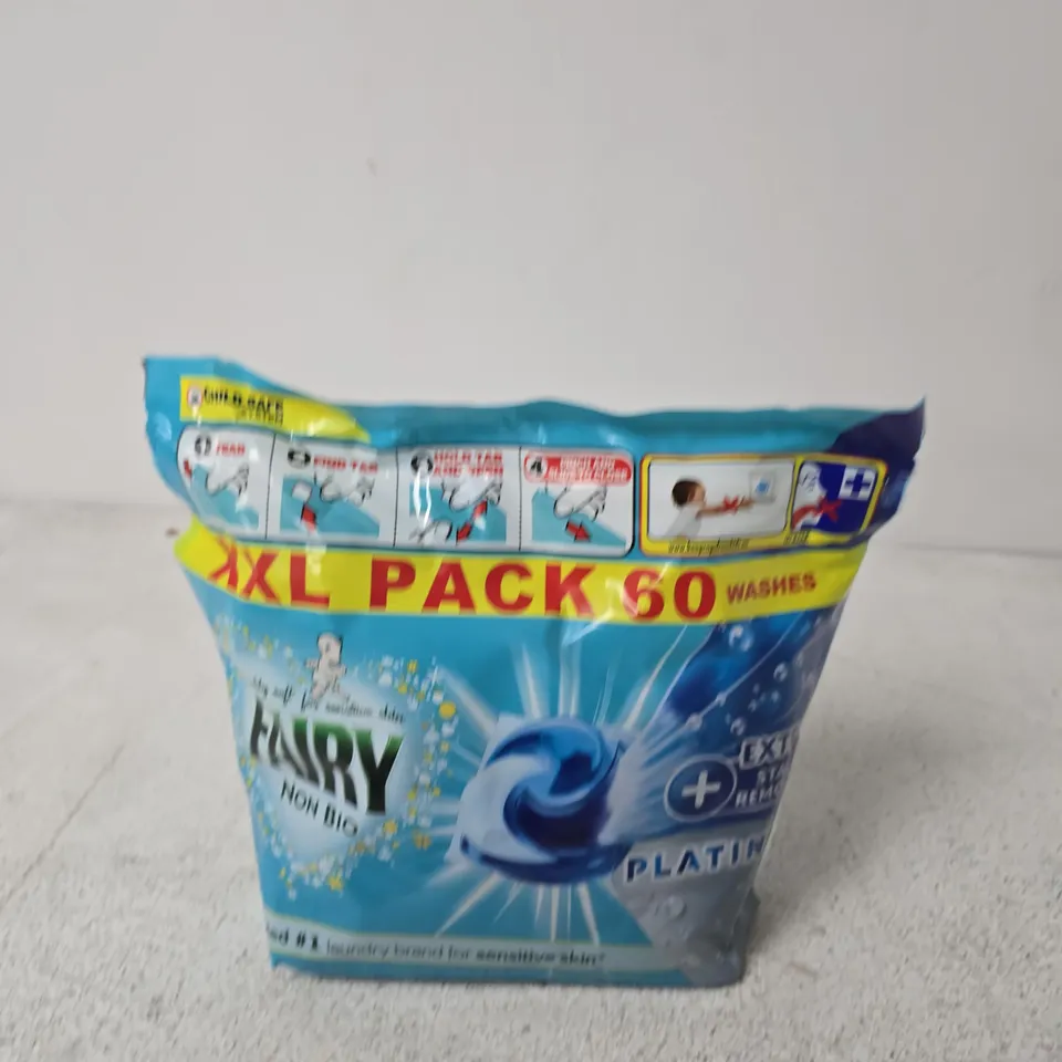 FAIRY NON BIO WASHING POWDER – XXL PACK 60 WASHES
