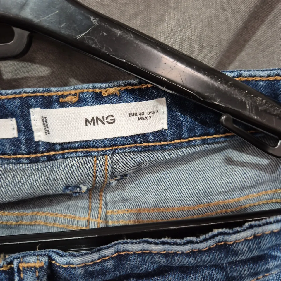 MNG JEANS – WOMEN'S DENIM JEANS, UK 12 (EU 40), BLUE
