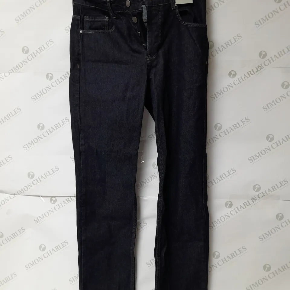 SEASALT MEN'S SLIM FIT COBLEMEN JEANS DARK WASH WAIST 30"  RRP £69.95