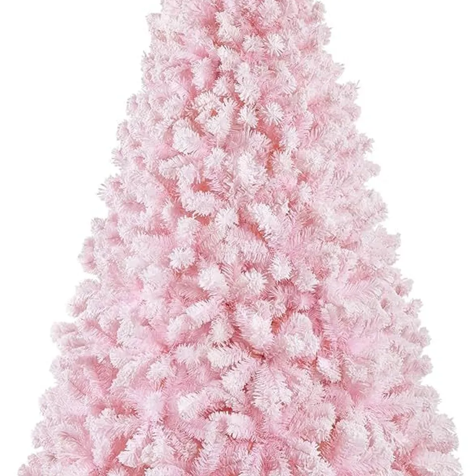 BOXED YAHEETECH ARTIFICIAL CHRISTMAS TREE - 7.5FT PINK (1 BOX)