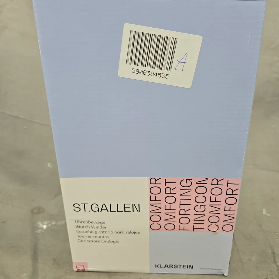 KLARSTEIN ST. GALLEN WATCH WINDER – BOXED