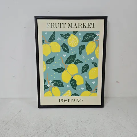 POSITANO FRUIT MARKET POSTER